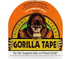 Gorilla Sports Gaffatape - 48mm - Hvid - 27 m.