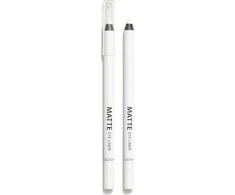 Gosh Matte Eye Liner Vegan Akių apvadas Pieštukas Matte Liquid Akių apvadas 001 Dover Baltas 1.2 g