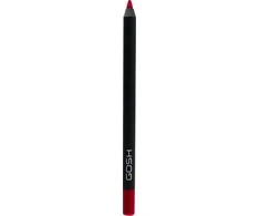 Gosh Velvet Touch Vegan Atsparus vandeniui Contour Lip Liner 016 The Raudona 1.2 g