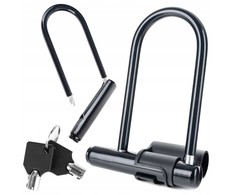 Gotel Dviračio užraktas Užraktas Plieninis Apsauga U-Lock Raktų užraktas