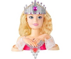 Lean Toys Lėlės galva šukuosenoms kurti