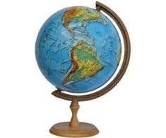 Zachemas Globus fizinis 3D