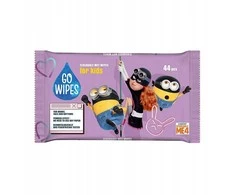 Drėgnos servetėlės Minions Gowipes 44vnt