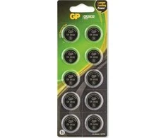 Gold Peak Industries GP 1x10 GP CR 2032 Lithium 3V 0602032C10