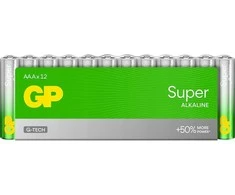 GP 1x12 GP Super Alkaline 1,5V AAA Micro LR03 Rel.03024AETA-S12
