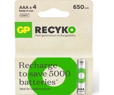 GP Akumuliatorius NiMH 650mAh bl/4vnt.