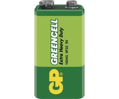 GP Vienkartinė cinko-anglies baterija