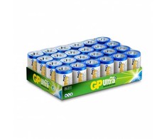 GP Baterija Ultra Plus Alkaline D 1.5V 24-pack