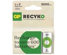 GP Akumuliatorius ReCyko C / R14 3000mAh 2 vnt.