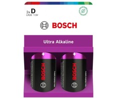 Nezatříděno GP Baterija BOSCH 2SZT D ULTRA ALKALINE LR20UA2B/00
