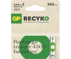 GP Akumuliatorius ReCyko AAA / R03 950mAh 2 vnt.
