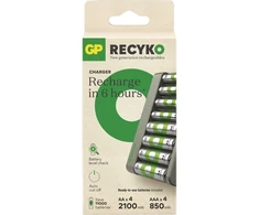 GP GP Batteries Economy E821, nikelio-metalo hidrido (NiMH), AA, AAA, 8 vnt., baterijos pridedamos