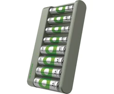 GP GP Batteries Economy E821, nikelio-metalo hidrido (NiMH), AA, AAA, 8 vnt., baterijos pridedamos