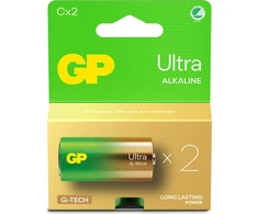GP GP baterijos Ultra Alkaline GP14AU Vienkartinės C, LR14 šarminės baterijos