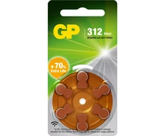 GP klausos aparatų baterijos GP ZA312F