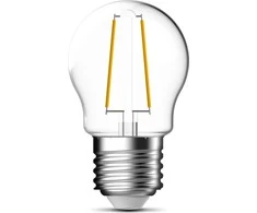 GP - LED lemputė su gijos formos mini gaubtu, E27, 2 W (25 W), 250 lm