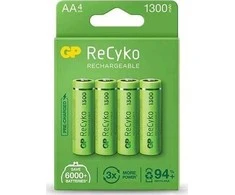 GP Akumuliatorius ReCyko AAA / R03 650mAh 4 vnt.