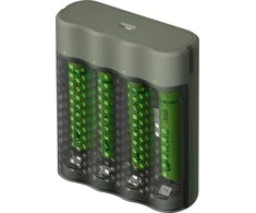 GP Baterija GP ReCyko M451/270 4 prievadų USB įkroviklis, įskaitant. 4xAA NiMh 2600mAh