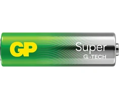 GP Super Alkaline GP15A vienkartinė baterija AA šarminė 1.5 V 16 vnt. Cd (kadmio) Hg (gyvsidabrio)