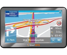 GPS navigacija SmartGPS Automobilių navigacija SG777 512Mb OSM EU 7'' LifeTimeMaps