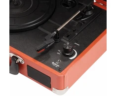 Gramofonas Denver VPL-120 su USB įrašymui į PC raudonas/Pažeista pakuotė (VPL-120RED/UO)