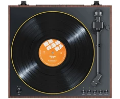 Gramofonas FiiO TT11 ruda wood - automatinis gramofonas (6953175761624)