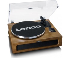 Patefonas Lenco LS-410WA, graikiško riešuto spalvos