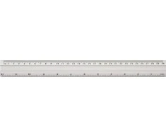 Aliuminio liniuotė GR-112-30, Grand, 30cm