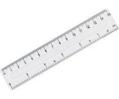 Lean School Linijka GRAND plastikowa 15 cm