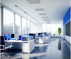 Grand Pojemnik 5 stalčiai Geltona One YL-SP05 balta ir-tamsiai mėlyna, Baltai-Tamsiai mėlynas