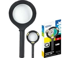 Kw Trade Stiklo didintuvas su apšvietimu GRAND LED didinamasis stiklas GR-L01