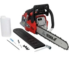 Dedra pjūklas Benzininis grandininis pjūklas 2,4 kW 58cc 18" 45 cm