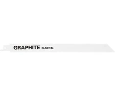 Tiesinio pjūklo geležtė GRAPHITE BIM 225 x 20 x 0.9 mm - 18TPI (2 vnt.)