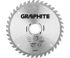 Graphite Diskinio pjūklo diskas, kietmetalio, 160 x 20 mm, 30 dantų