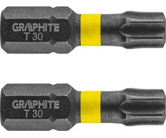 Smūginiai antgaliai GRAPHITE TX30 25 mm (2 vnt.)