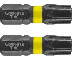 Graphite Bity udarowe TX40 x 25 mm, 2 vnt.