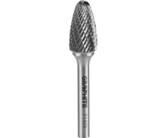 Graphite Karbidinis metalo frezas, F tipas, Ø14 mm, 25 mm darbinis ilgis