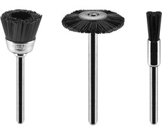 Szczotki Nailoninių šepetėlių rinkinys GRAPHITE 3 vnt. (5 mm, 15 mm, 22 mm)