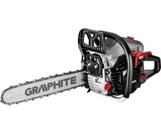 Graphite benzininis grandininis pjūklas 58G953, 2kW (2,7KM), 16" (400 mm)