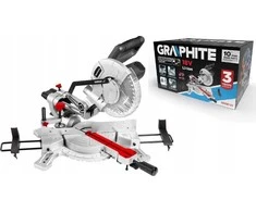 Kampinis pjūklas GRAPHITE 58GE121 (18V, 210x30 mm, 3000 aps./min)