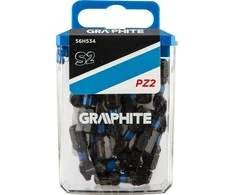 Smūginis antgalis GRAPHITE PZ2 25 mm, 20 vnt.