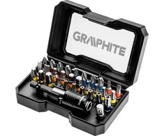 Graphite Grafito atsuktuvų antgalių rinkinys 32 vnt 56H608