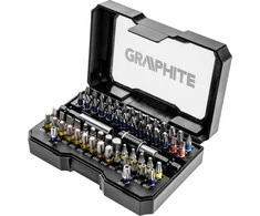 Graphite Atsuktuvo antgalių rinkinys, 60 vnt.