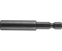 Smūginis antgalių laikiklis GRAPHITE 60mm su magnetu