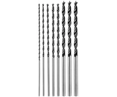 Grąžtas Graphite Rinkinys Medienos grąžtų rinkinys, prailgintas: 4, 5, 6, 7, 8, 10, 12 x 300 mm, 7 vnt.