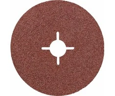 Šlifavimo diskai GRAPHITE, 125 mm, K80, fibra pluoštas, 3 vnt.