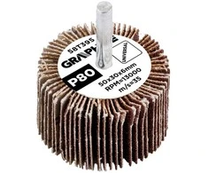 Ściernica Plokštelinis šlifavimo diskas su kotu 50 x 30 x 6 mm, P80