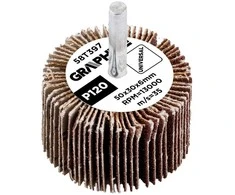Ściernica Plokštelinis šlifavimo diskas su kotu 50 x 30 x 6 mm, P120