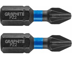 Smūginiai antgaliai GRAPHITE PZ2 25 mm (2 vnt.)