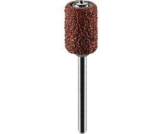 Šlifavimo juostos GRAPHITE 6,3 mm, K60/K120, 10 vnt. rinkinys + 3,2 mm kotas